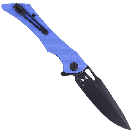 Nóż składany Kubey Raven KB245H Blue G10, Dark Stonewashed AUS-10 by Jelly Jerry