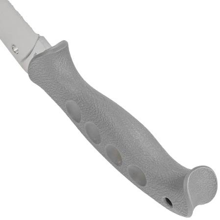 Spyderco Temperance Sprint Run Gray FRN Knife, Satin SpyderEdge CPM Cru-Wear by Sal Glesser (FB05SGY)