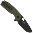 Nóż FOX Core FRN OD Green, Cerakote Black by Jesper Voxnaes (FX-604 OD)