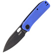 Nóż Kubey Knife Hyde, Blue G10, Dark Stonewashed 14C28N by Colin Maisonpierre (KU2104E)