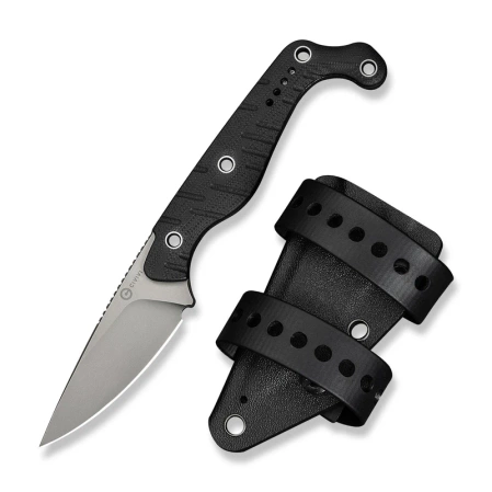 Nóż Civivi Sōkn Black G10, Stonewashed Nitro-V by Kyle Lamb (C22027-1)
