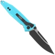 Nóż składany Microtech Socom Elite S/E-M Turquoise Aluminum/3M, Black M390 by Tony Marfione (160-1TQ)