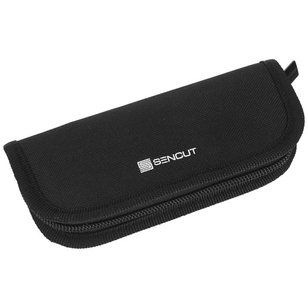 Nóż składany Civivi Qubit Black Aluminum, Black Stonewashed 14C28N (C22030E-1)