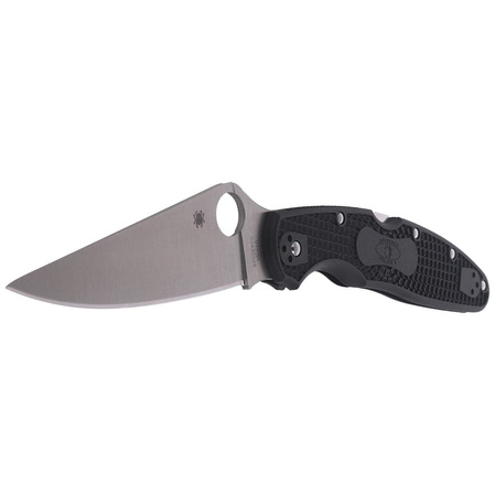 Spyderco Police 4 Lightweight FRN Black PlainEdge Knife (C07PBK4)