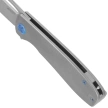 Kubey Supercell Knife Grey Titanium, Stonewashed 14C28N by K.C. Spiron (KU353A)