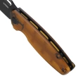 Kubey Knife Tityus Ultem, Black Stonewashed D2 (KU322M)