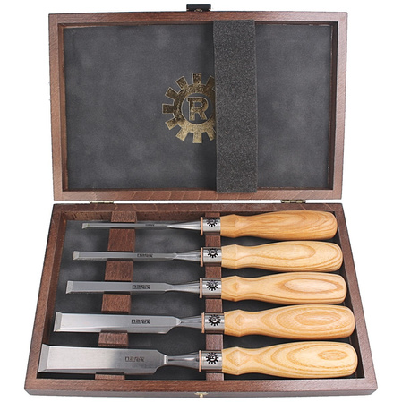 Set of 5 carpentry chisels Narex Richter 6, 10, 13, 19, 25 (853600)