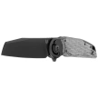Fox Metamorphosis Black Micarta Knife, Black PVD M390 (FX-556-A2)