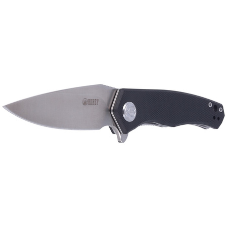Nóż składany Kubey Cadmus Black G10, Satin D2 by Maksim Tkachuk (KU055A)