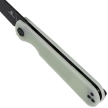 Nóż składany Bestechman Flick Jade G10, Black PVD D2 by Ostap Hel (BMK13E)