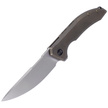 Nóż WE Knife Quixotic Bronze Titanium, Silver Bead Blasted CPM 20CV (WE21016-5)