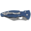 Spyderco Yojimbo 2 Knife Cobalt Blue G10, Satin CPM SPY27 by Michael Janich (C85GPCBL2)
