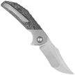 Nóż składany Reate Tiger Bead Blast Titanium/Fat Carbon Black Camo, Belt Satin M390 by Alvin Lee (TG TBB.SAT)
