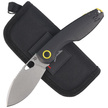 FOX Chilin Black G10, Stonewashed N690Co by Jesper Voxnæs (FX-530 G10B)
