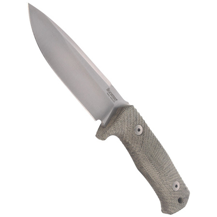 Nóż LionSteel Tactical Green Canvas Micarta, Satin Niolox by Molletta (T5 CVG)