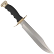 Nóż Muela 95-220 Black Rubber, Satin 420H