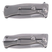 LionSteel SR11 Grey Titanium, Satin Sleipner by Molletta Knife (SR11 G)