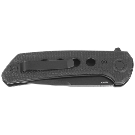 Reate PL-XF-2 Knife Black Micarta/G10 Inlay, Black PVD Nitro-V
