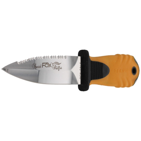 FOX Tekno Sub Stainless Steel Yellow diving knife (646/11)