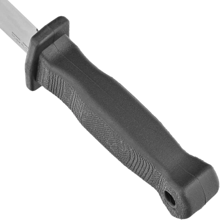 Demko Armiger 2 Shark Foot Knife Black TPR, Satin 4034SS by Andrew Demko (ARM2-4034SS-SF)