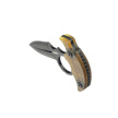Kubey Cavy Pushdagger Yellow Ultem, Blackwashed 14C28N by MUZI Design (KU403E)
