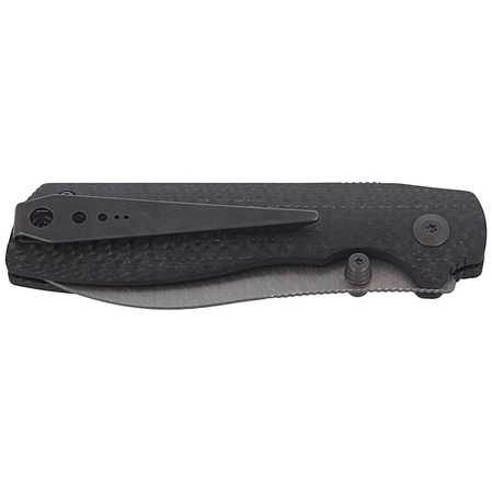 Sandrin Knives Torino Carbon Fiber, Polyhedral Tungsten Carbide 71HRC
