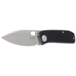 Nóż Kubey Knife Hyde, Black G10, Sand Blasted 14C28N by Colin Maisonpierre (KU2104A)