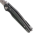 Nóż składany Bestech Snakebird Green Micarta, Stonewashed / Satin 14C28N (BG58A)