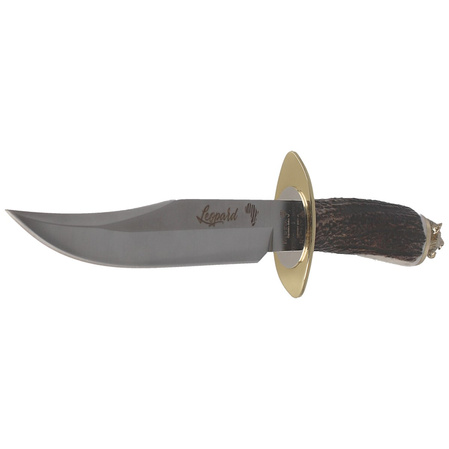 Nóż Muela Big Five Deer Stag, Satin 1.4116 Gift Box (LEOPARD-16BF)