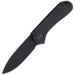 WE Knife Elementum Black Titanium, Black Stonewashed CPM 20CV (WE18062X-3)