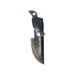 Kubey Blade Hunter Knife Black G10, Beadblasted 14C28N by Mikkel Willumsen (KU375A)