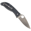 Spyderco Polestar G-10 Grey / BD1 PlainEdge Knife (C220GPGY)