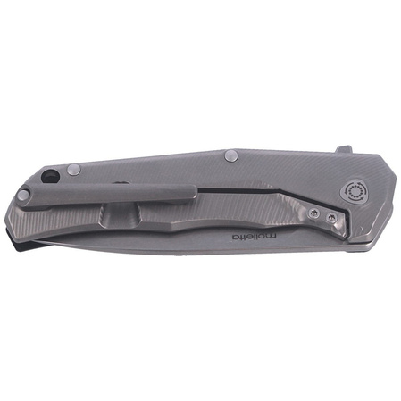 Nóż LionSteel T.R.E. G10 Black, Stone Washed Blade (TRE GBK)