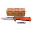 LionSteel SR22A Orange Aluminum, Satin Sleipner by Molletta (SR22A OS)