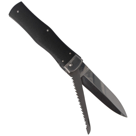 Mikov Predator Classic ABS Automatic Knife (241-NH-2/KP BLACK)