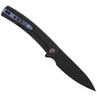 Nóż składany WE Knife Upshot LE No 375/410 Black Ti, Black Stonewashed CPM 20CV (2102B)