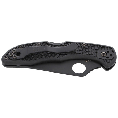 Nóż Spyderco Delica 4 FRN Black / Black Blade (C11PSBBK)