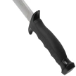 Nóż Muela 95-181 Black Rubber, Satin 420H