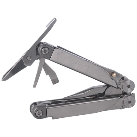 MultiTool Martinez Albainox Satin Aluminium 14 functions, case (33383)