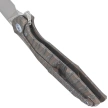 Nóż składany Kubey Nova Frame Lock Flamed Titanium, Beadblasted 14C28N (KB235G)