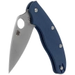 Spyderco UK Penknife Knife Cobalt Blue G10, Satin CPM SPY27 by Sal Glesser (C94GPCBL)
