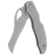 Spyderco Byrd Gooney Knife Gray G10, Satin 9Cr14MoV by Sal Glesser (BY24GPGY)