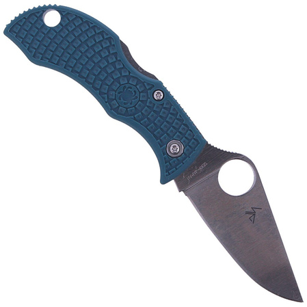 Nóż Spyderco Manbug Blue FRN K390 Plain (MFPK390)