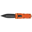 Microtech Dirac Delta D/E OTF Knife Orange Aluminum, Black by Tony Marfione (227-1OR)
