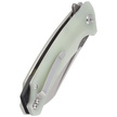 Bestech Texel Knife Transparent G10, Grey Titanized/Satin D2 by A Purvis Blades (BG21B-2)
