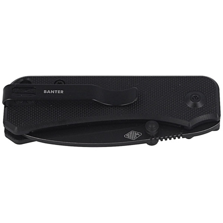 CIVIVI Knife Baby Banter Black G10, Black Stonewashed by Ben Petersen (C19068S-2)