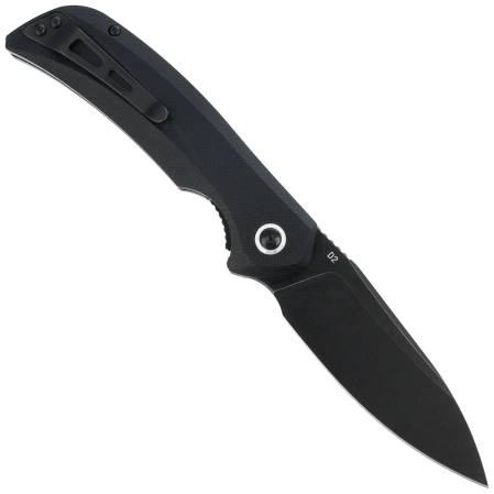 Nóż składany BlackFox Paradigma Black G10, Black PTFE D2 (BF-781 G10)