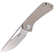 Kubey Thalia Knife Tan G10, Satin D2 (KU331F)