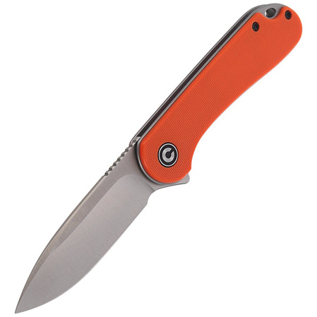 CIVIVI Knife Elementum Flipper Orange G10, Satin Finish (C907R)