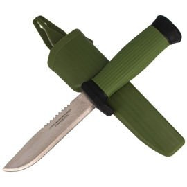 Lindbloms Knife Olive Rubber, Swedish Stainless Steel (4000)